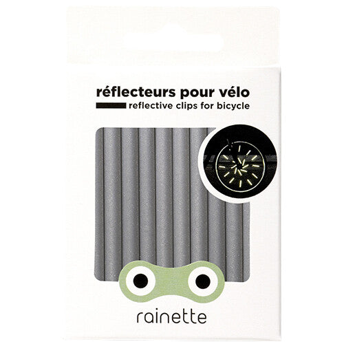 Verpakking van Rainette spaakreflectoren voor fietsen.