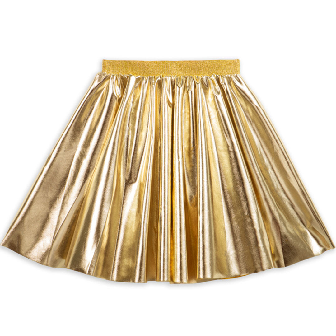 ratatam metallic gouden kinderrok.
