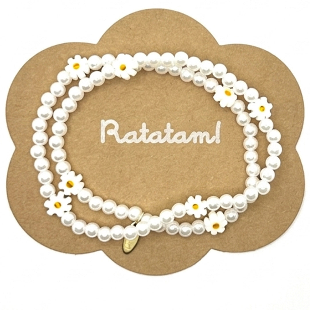 Verpakking van de Ratatam kinder kralenketting met madeliefjes.
