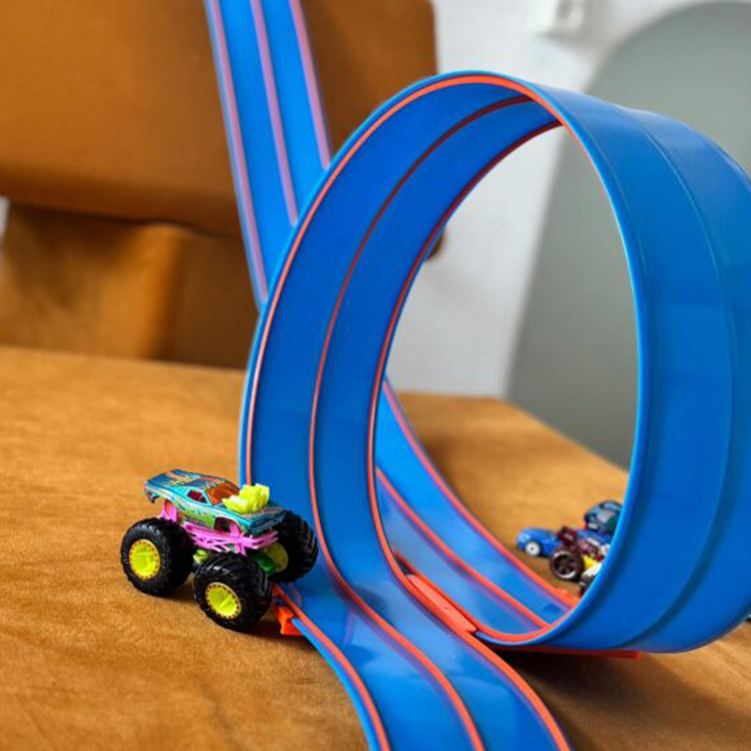 roll & race flexibele autobaan - 400 cm | RR1 | 6