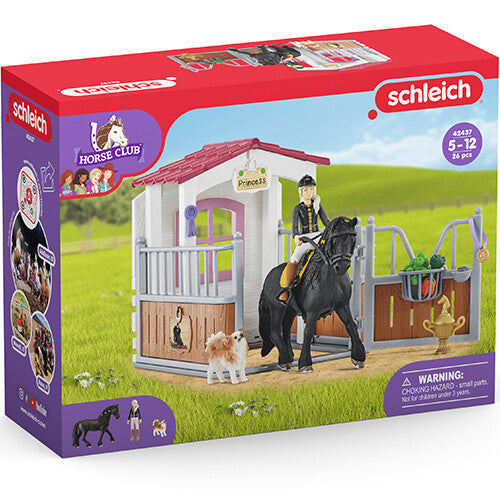 De verpakking van de Schleich Horse Club paardenbox Tori en Princess speelset.