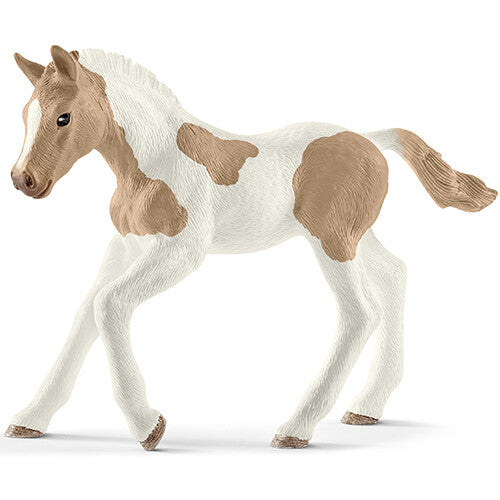 Schleich Horse Club paint veulen speelgoedfiguur, wit met bruine vlekken.