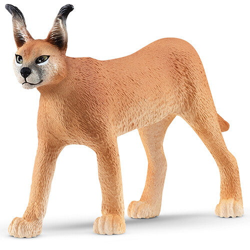 Schleich plastic dierenfiguurtje van een caracal.