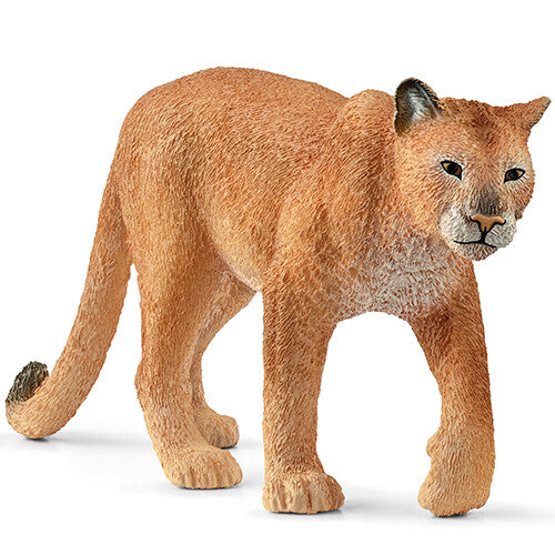 Schleich wild life poema dierenfiguurtje van 12 cm, staand en schuin van voren gefotografeerd.