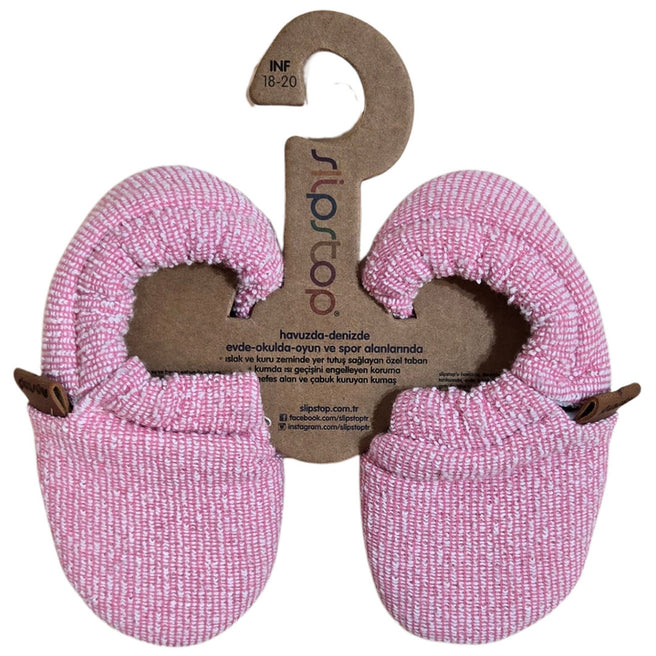 slipstop kindersloffen - cranberry - maat 24-25