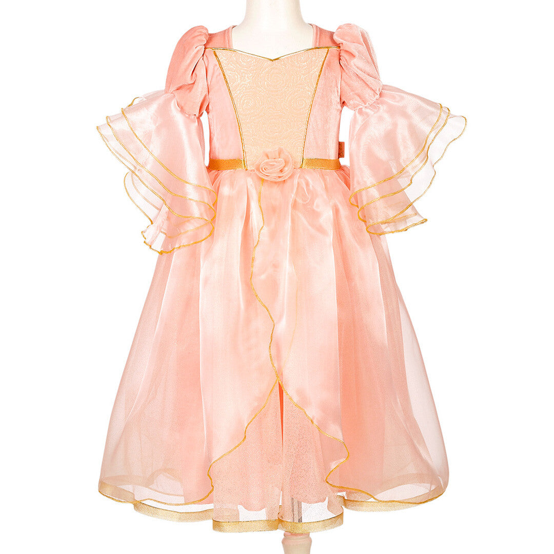 Souza for Kids roze prinsessen kostuumjurk voor kinderen, vooraanzicht op een paspop.