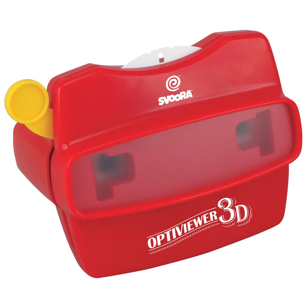 Rode Svoora 3D Optiviewer van plastic.