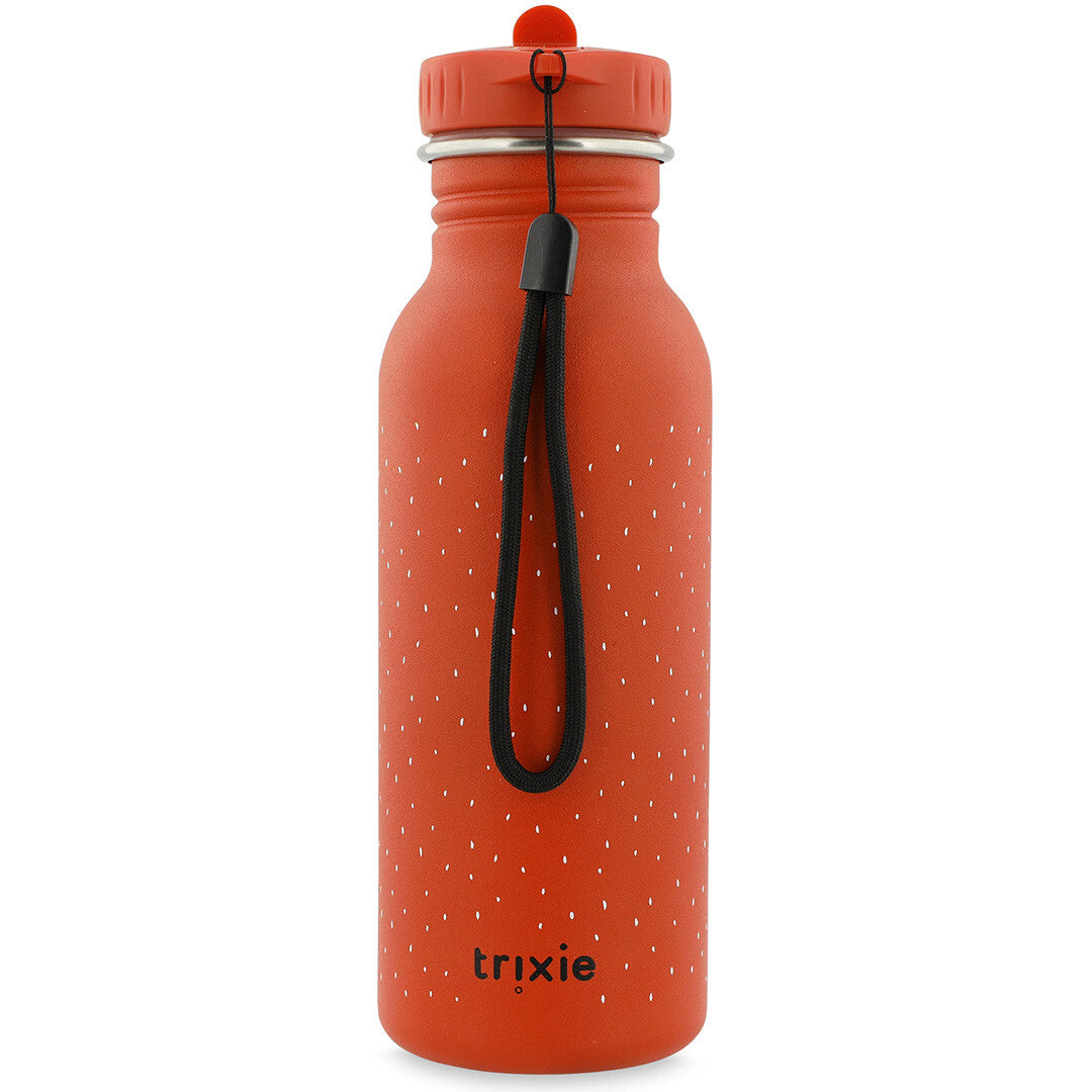 Trixie kinderdrinkfles met Trixie logo en draaglus.