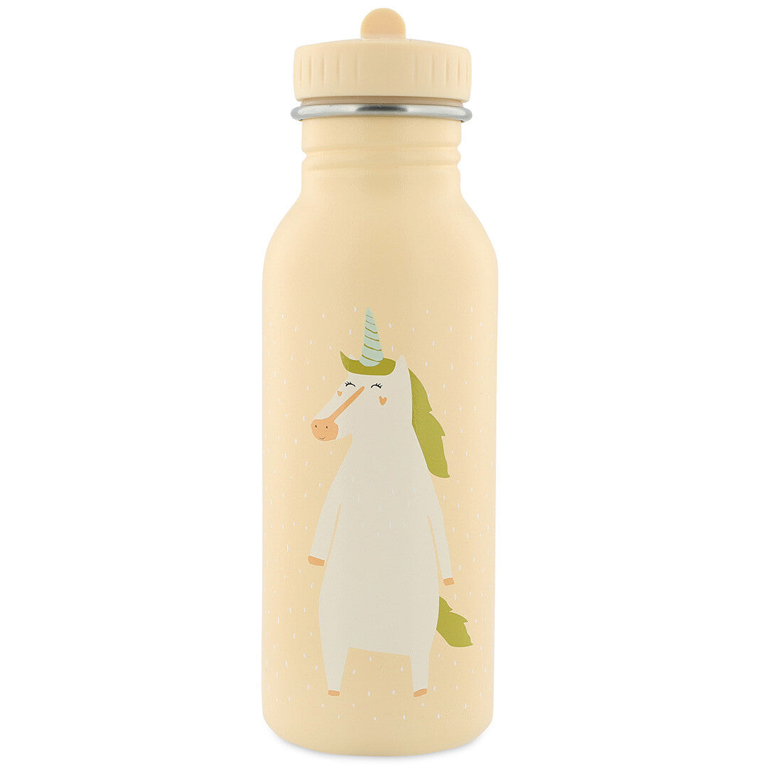 Trixie kinder waterfles van roestvrij staal met een eenhoorn illustratie.