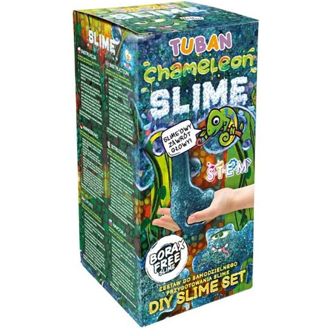 Tuban Chameleon Slime DIY set verpakking.