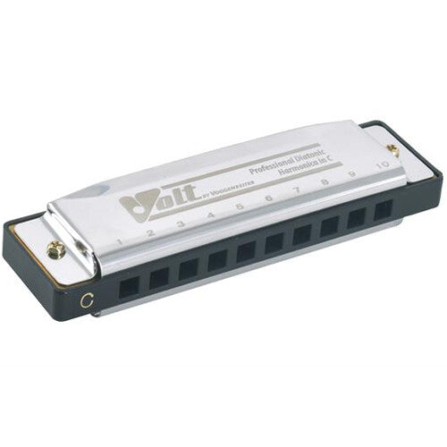 Volt by Voggenreiter professionele diatonische mondharmonica in C.