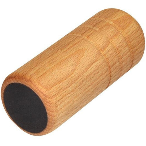 Een Voggenreiter houten shaker of tone block met donkere onderkant.