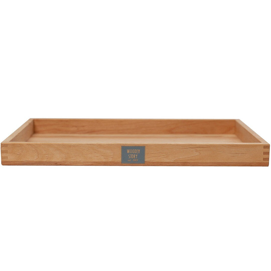 Wooden Story houten werkblad of speelbak in beige.