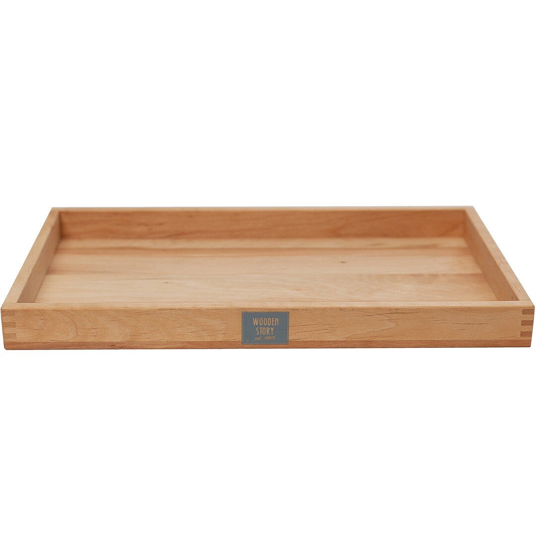 Wooden Story houten werkblad of speelbak in beige.